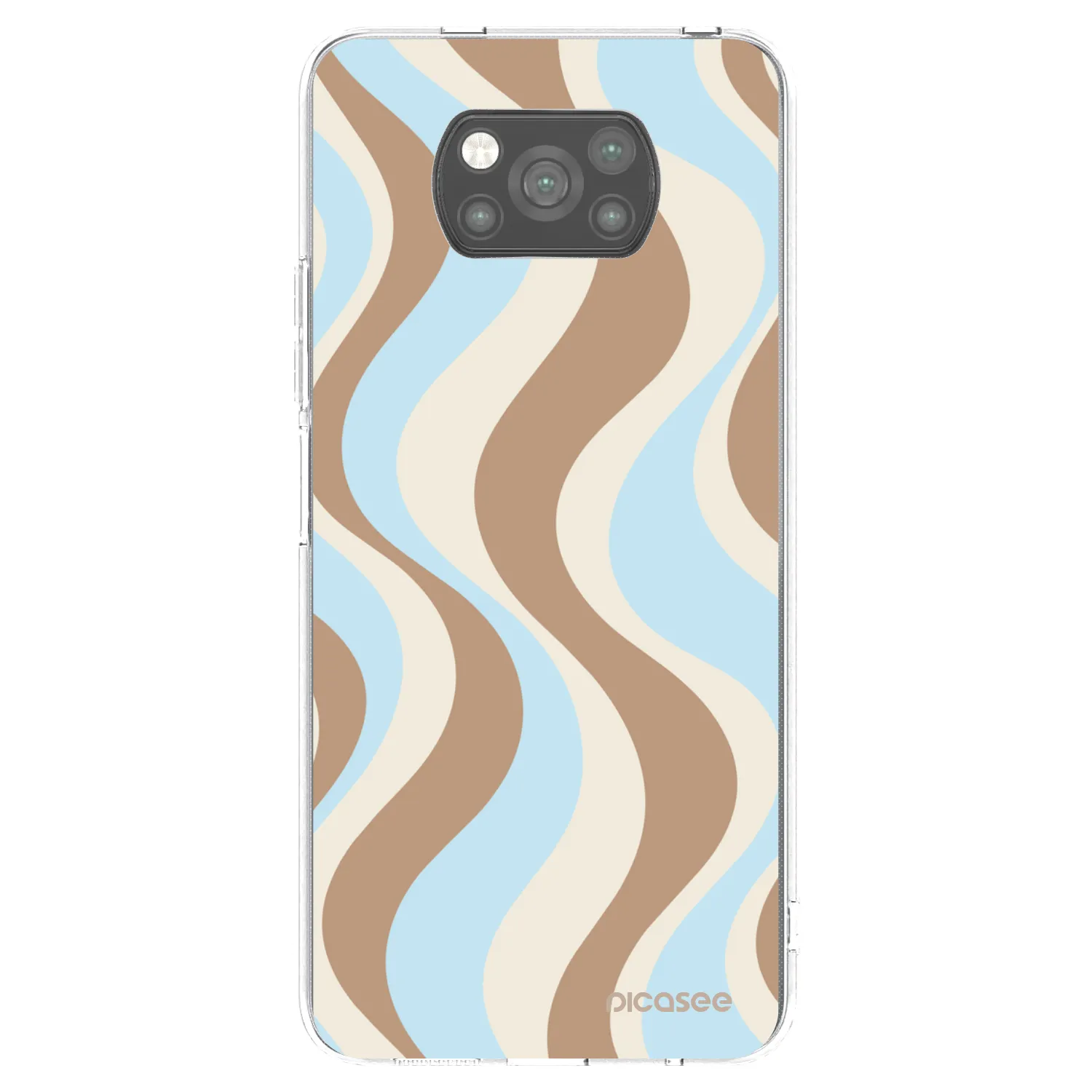 Picasee silikonový černý obal pro Xiaomi Poco X3 - Abanico Days
