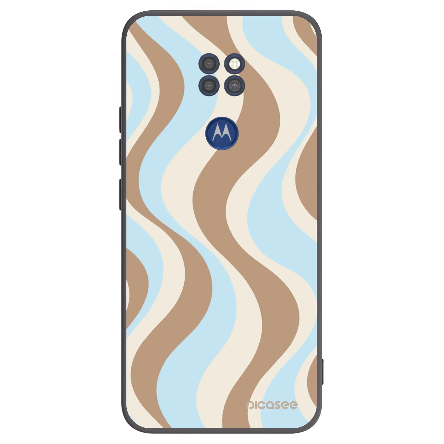 Picasee silikonový černý obal pro Motorola Moto G9 Play - Abanico Days