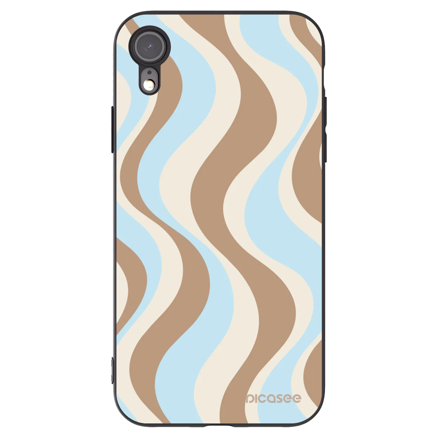 Picasee silikonový černý obal pro Apple iPhone XR - Abanico Days
