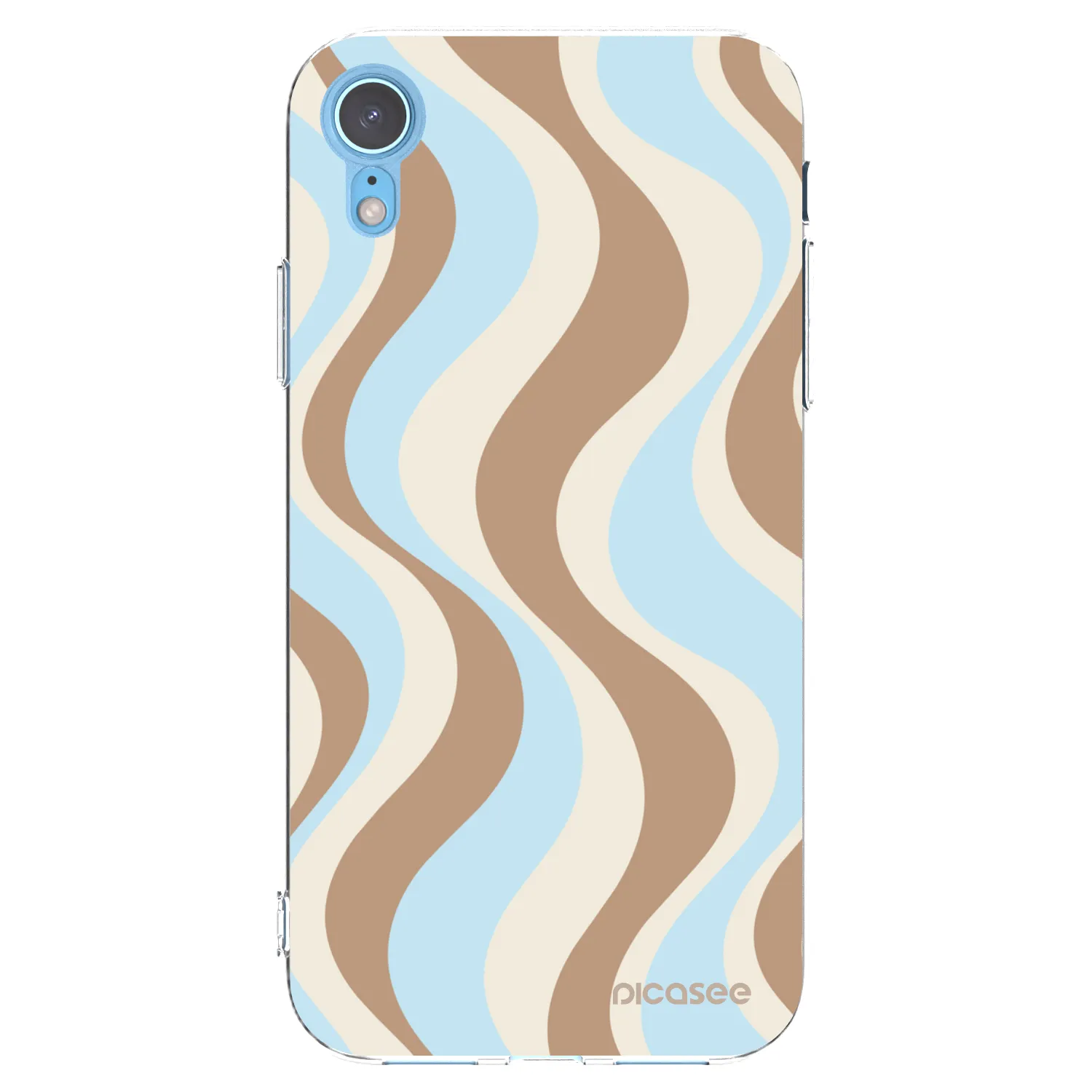 Picasee silikonový průhledný obal pro Apple iPhone XR - Abanico Days