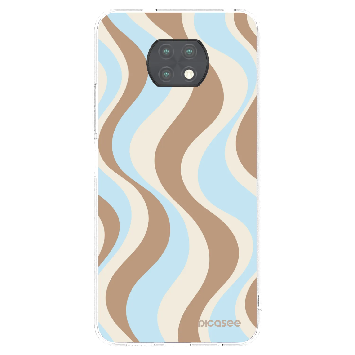 Picasee silikonový průhledný obal pro Xiaomi Redmi Note 9T - Abanico Days