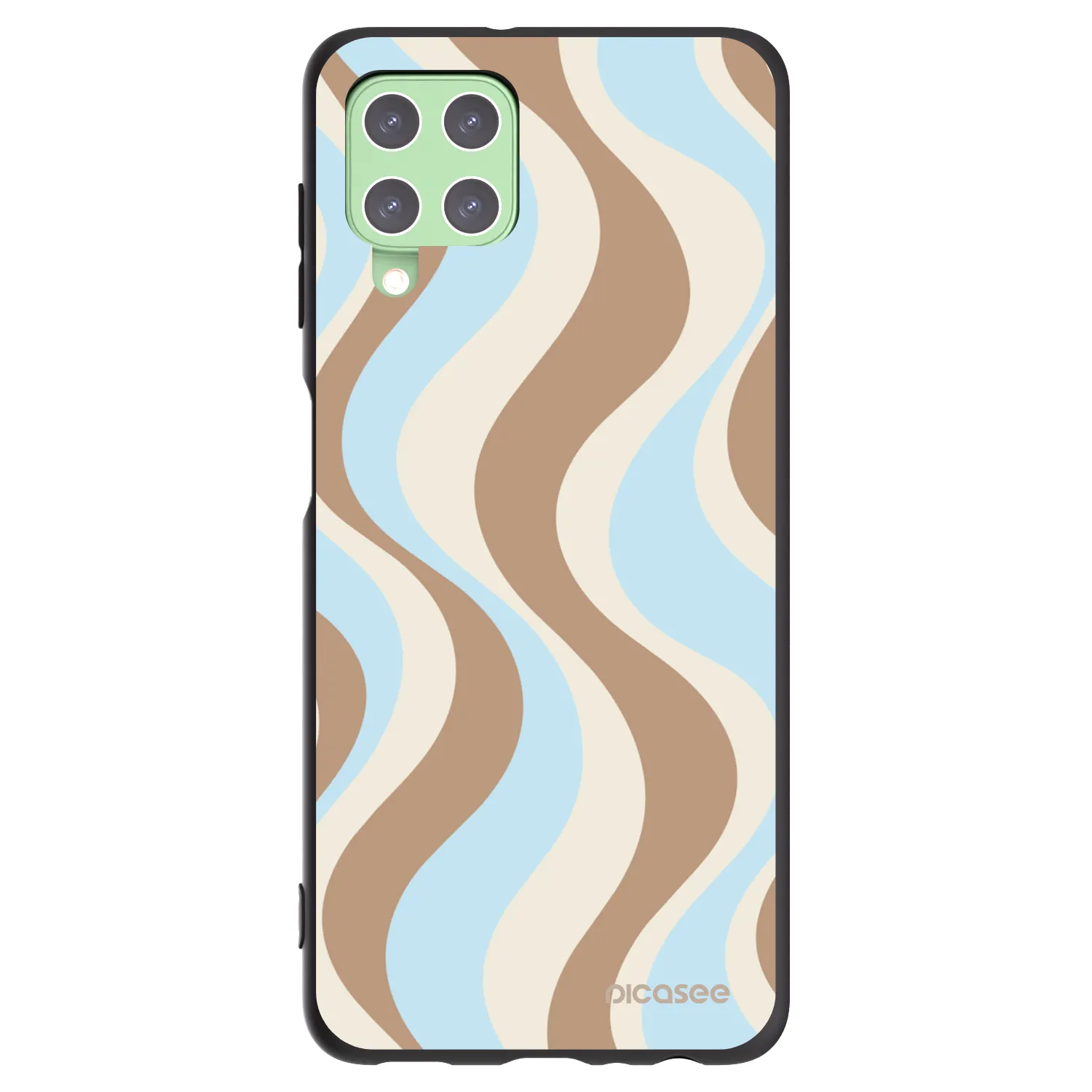 Picasee silikonový černý obal pro Samsung Galaxy A22 A225F 4G - Abanico Days