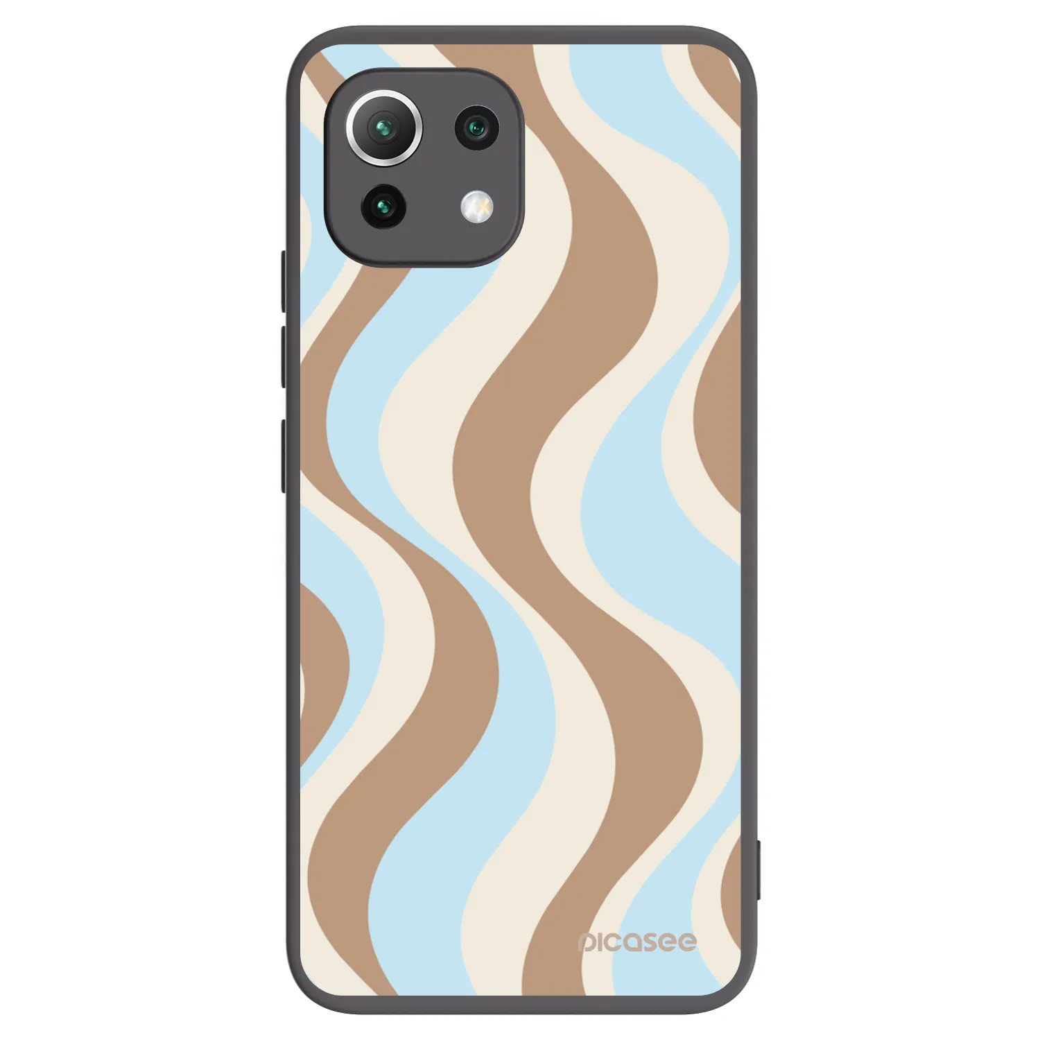 Picasee silikonový černý obal pro Xiaomi 11 Lite 5G NE - Abanico Days