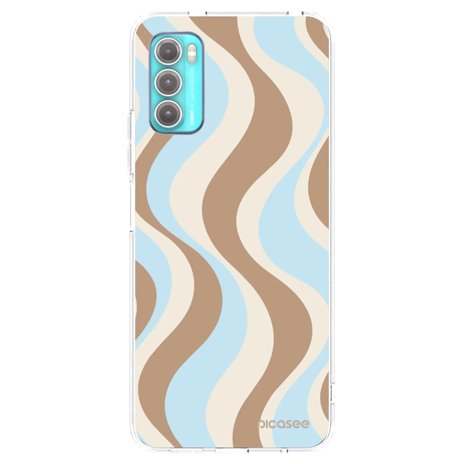 Picasee silikonový průhledný obal pro Motorola Moto G60 - Abanico Days