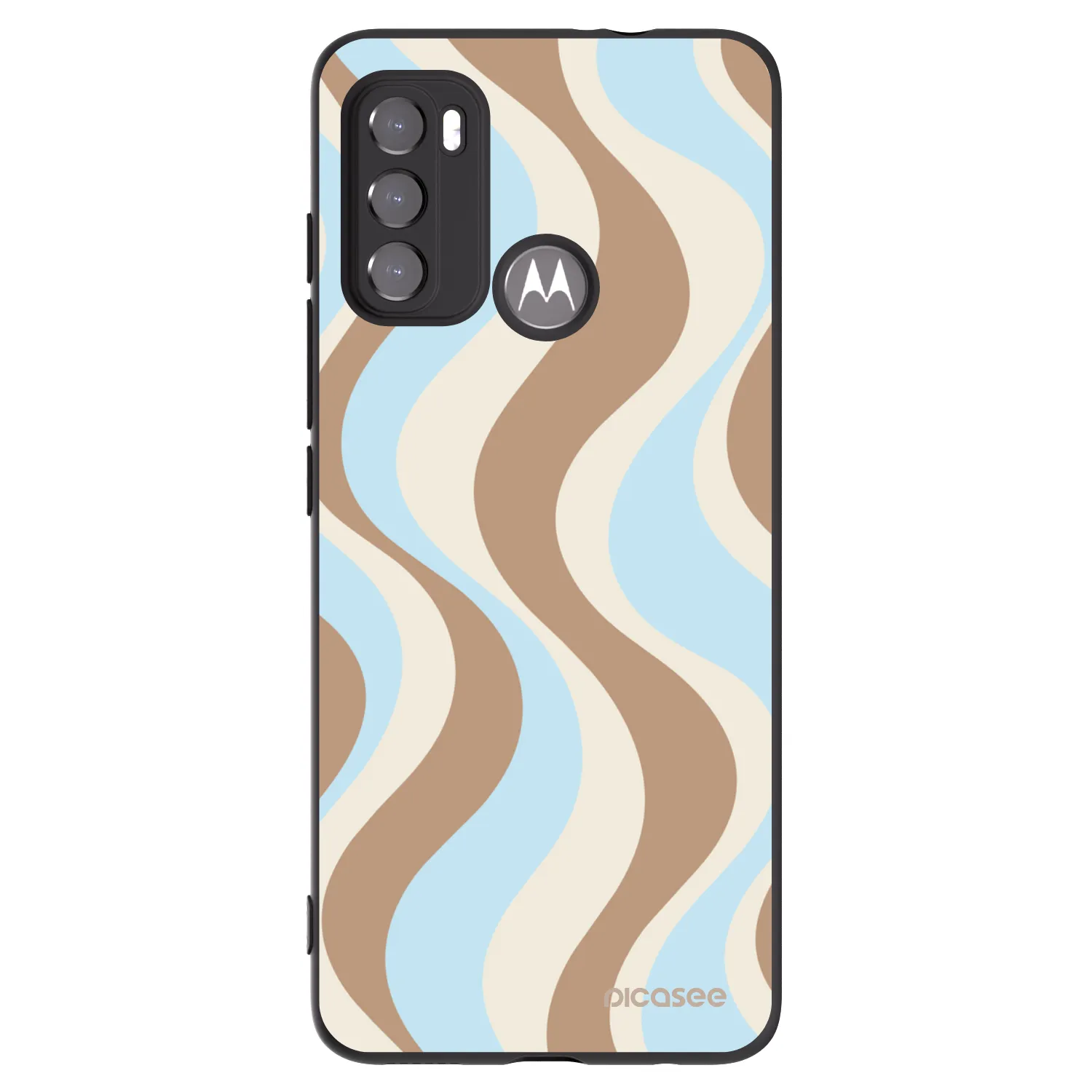 Picasee silikonový černý obal pro Motorola Moto G60 - Abanico Days