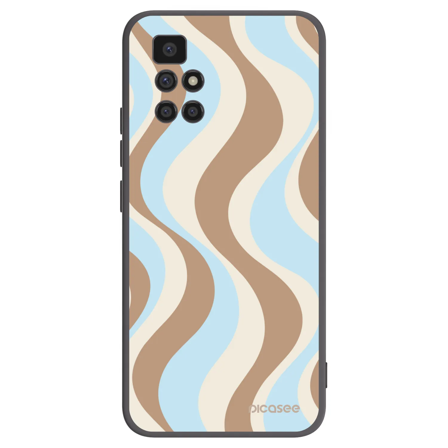 Picasee silikonový černý obal pro Xiaomi Redmi 10 (2022) - Abanico Days