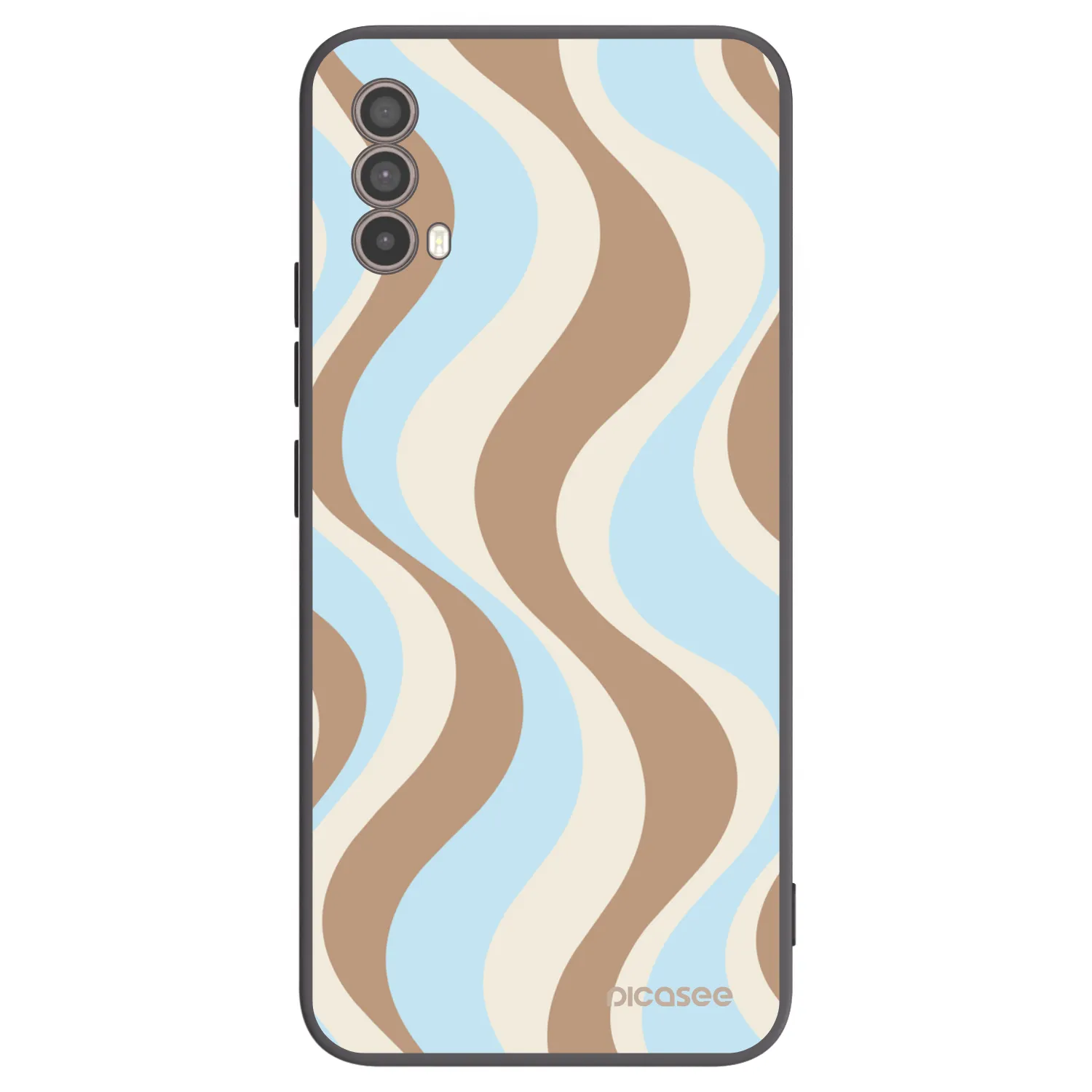 Picasee silikonový černý obal pro Motorola Moto E40 - Abanico Days