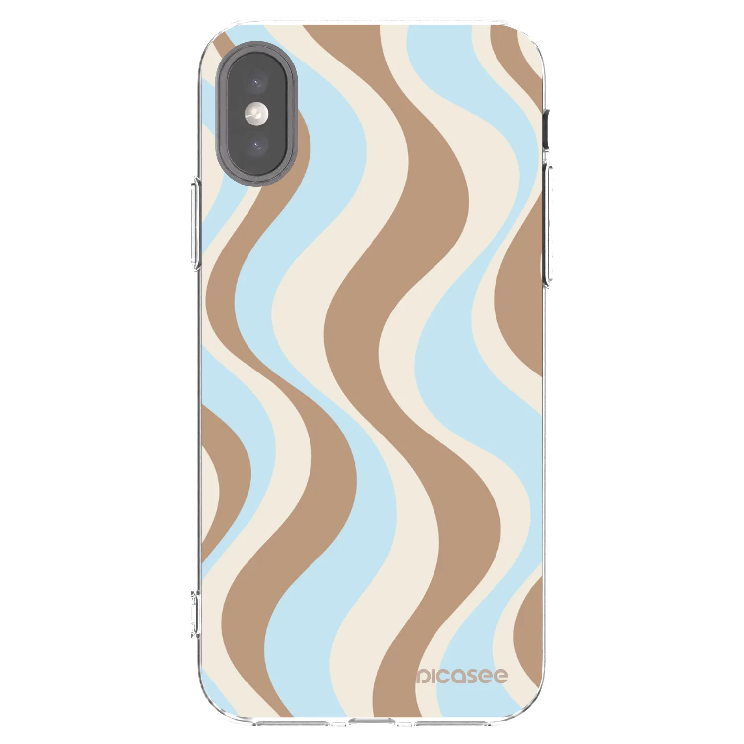 Picasee silikonový průhledný obal pro Apple iPhone X/XS - Abanico Days