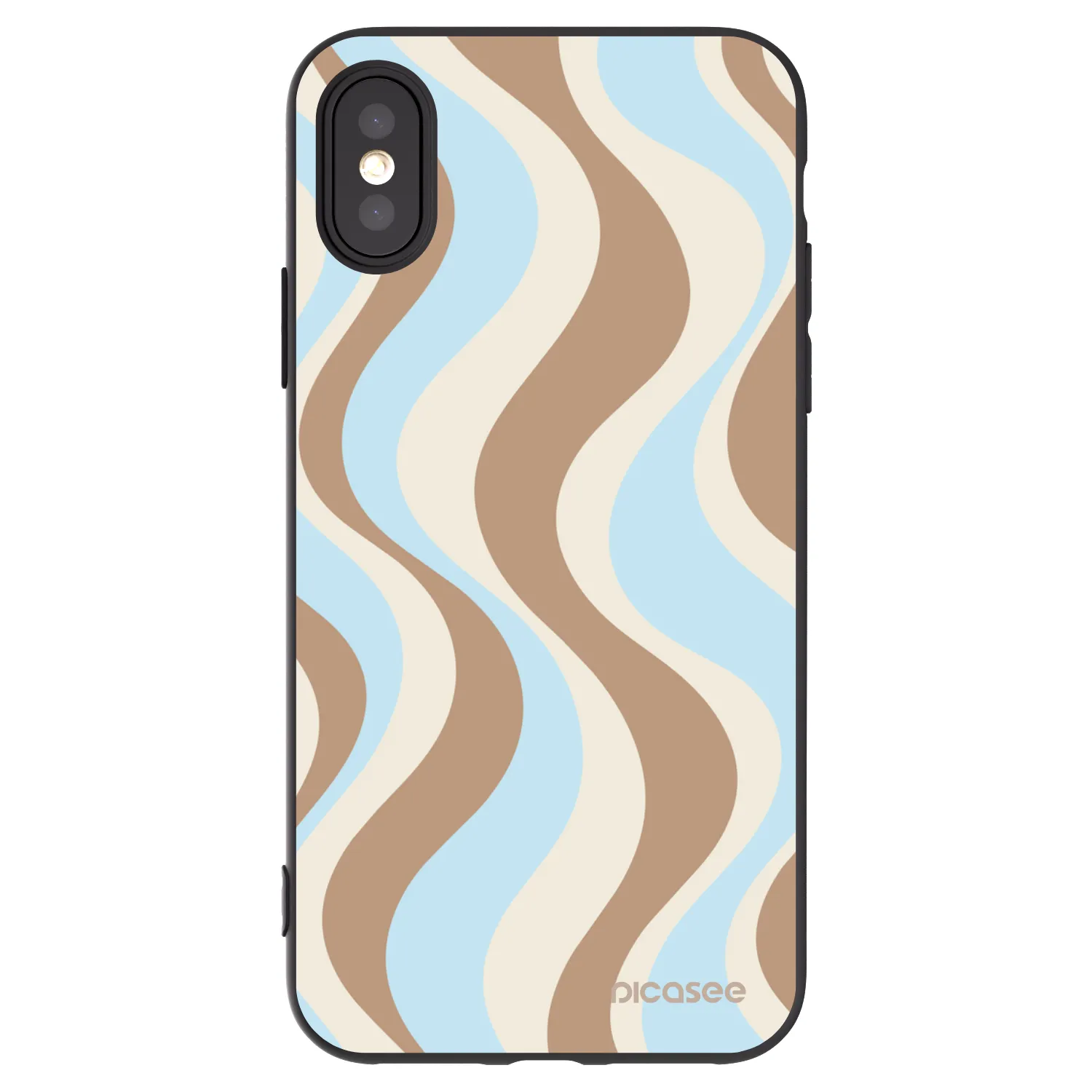 Picasee silikonový černý obal pro Apple iPhone X/XS - Abanico Days