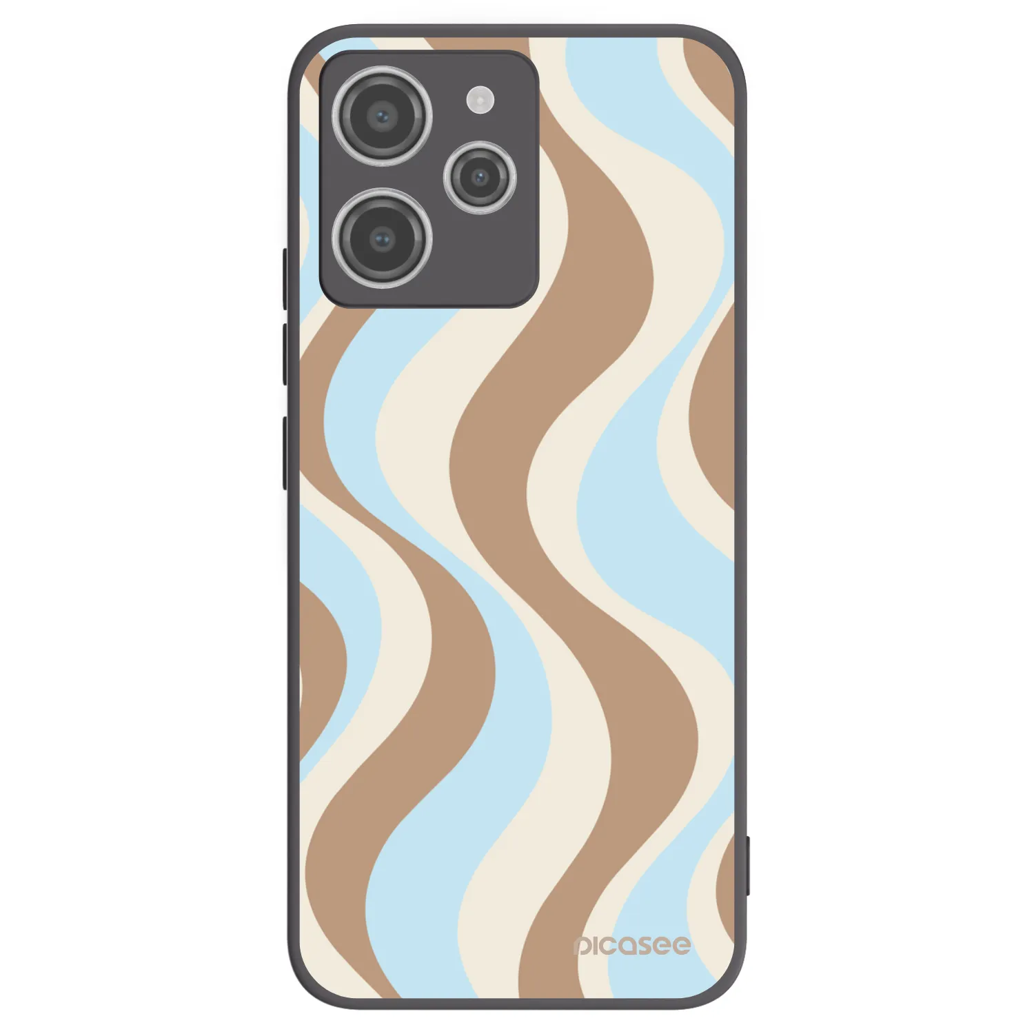 Picasee silikonový černý obal pro Xiaomi Redmi 12 4G - Abanico Days