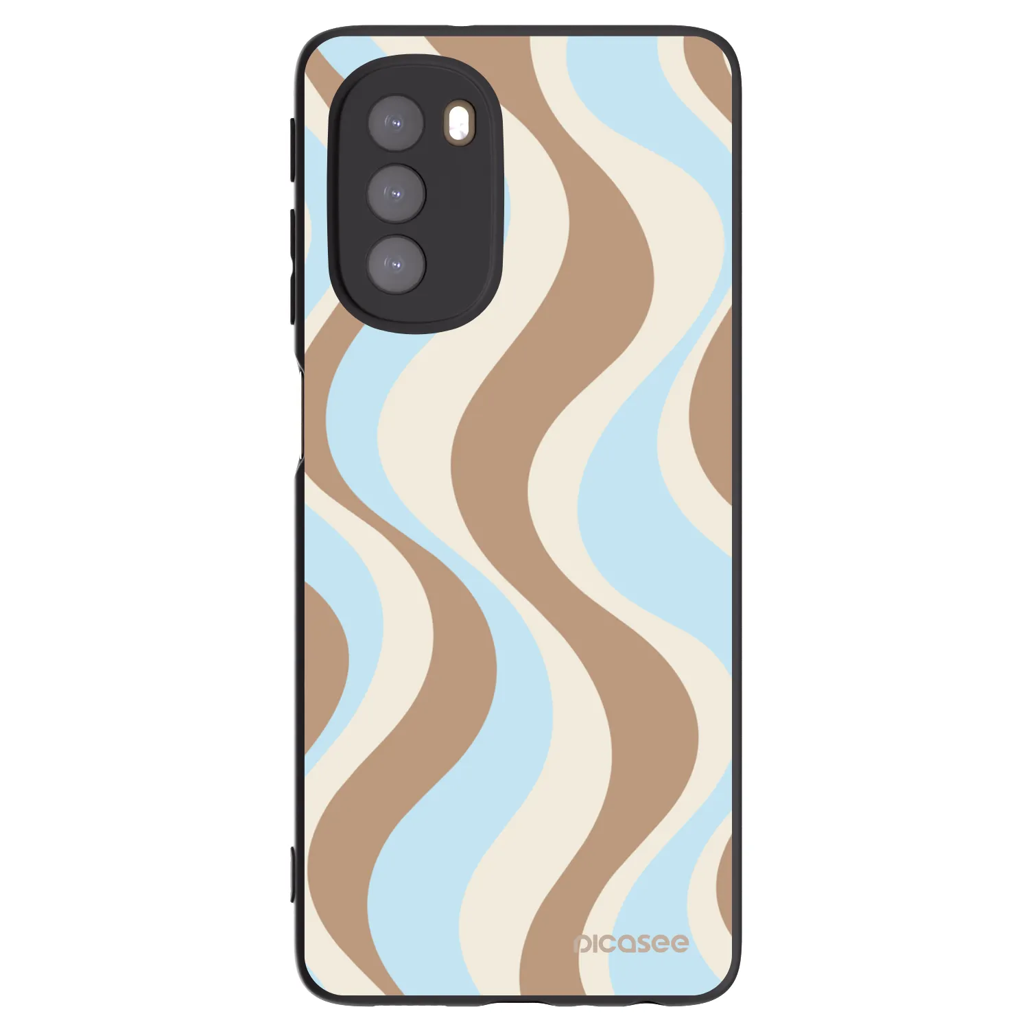 Picasee silikonový černý obal pro Motorola Moto G51 - Abanico Days