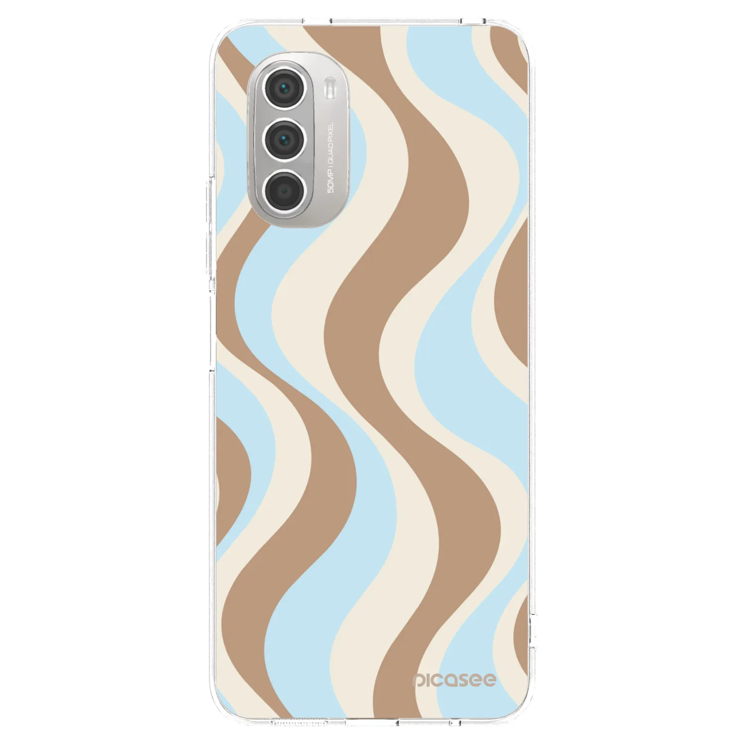 Picasee silikonový průhledný obal pro Motorola Moto G51 - Abanico Days