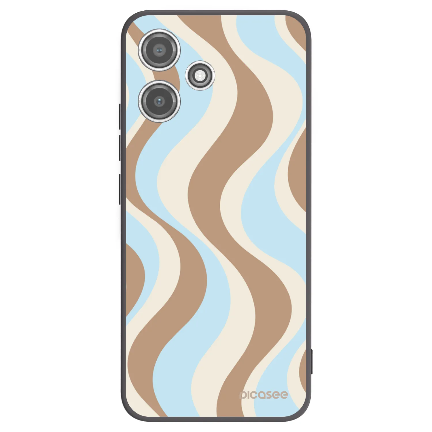 Picasee silikonový černý obal pro Xiaomi Redmi 12 5G - Abanico Days
