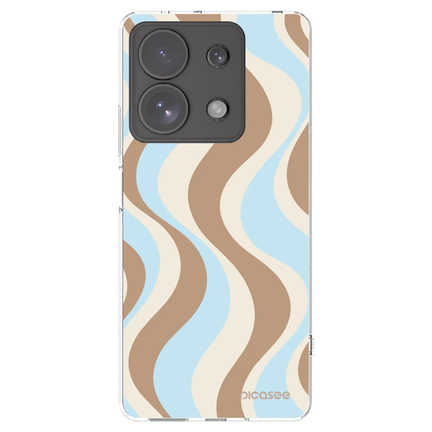 Picasee silikonový průhledný obal pro Xiaomi Redmi Note 13 Pro 4G - Abanico Days