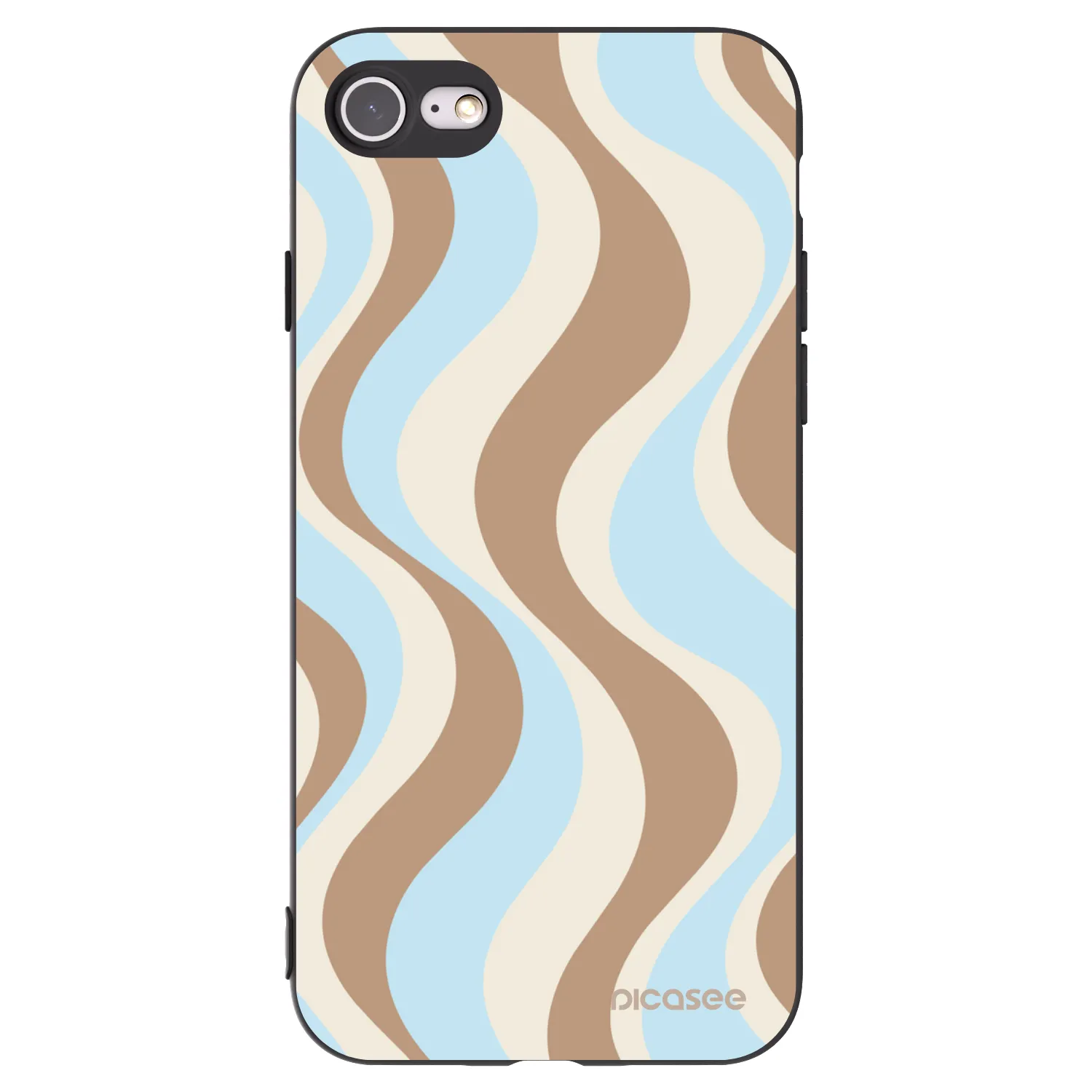 Picasee silikonový černý obal pro Apple iPhone 8 - Abanico Days