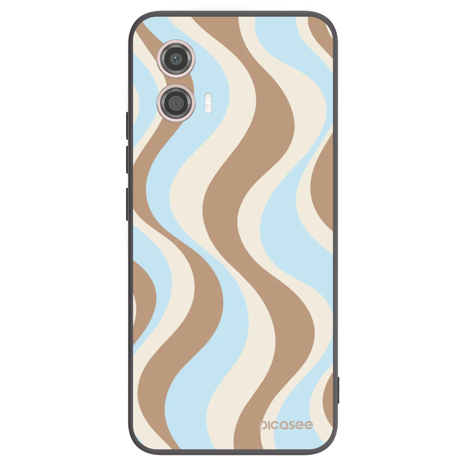 Picasee silikonový černý obal pro Motorola Moto G53 5G - Abanico Days