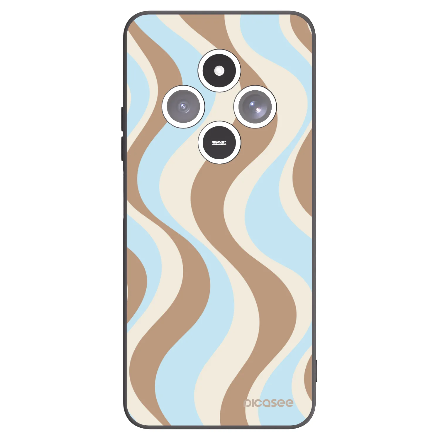 Picasee silikonový černý obal pro Xiaomi Redmi 14C - Abanico Days