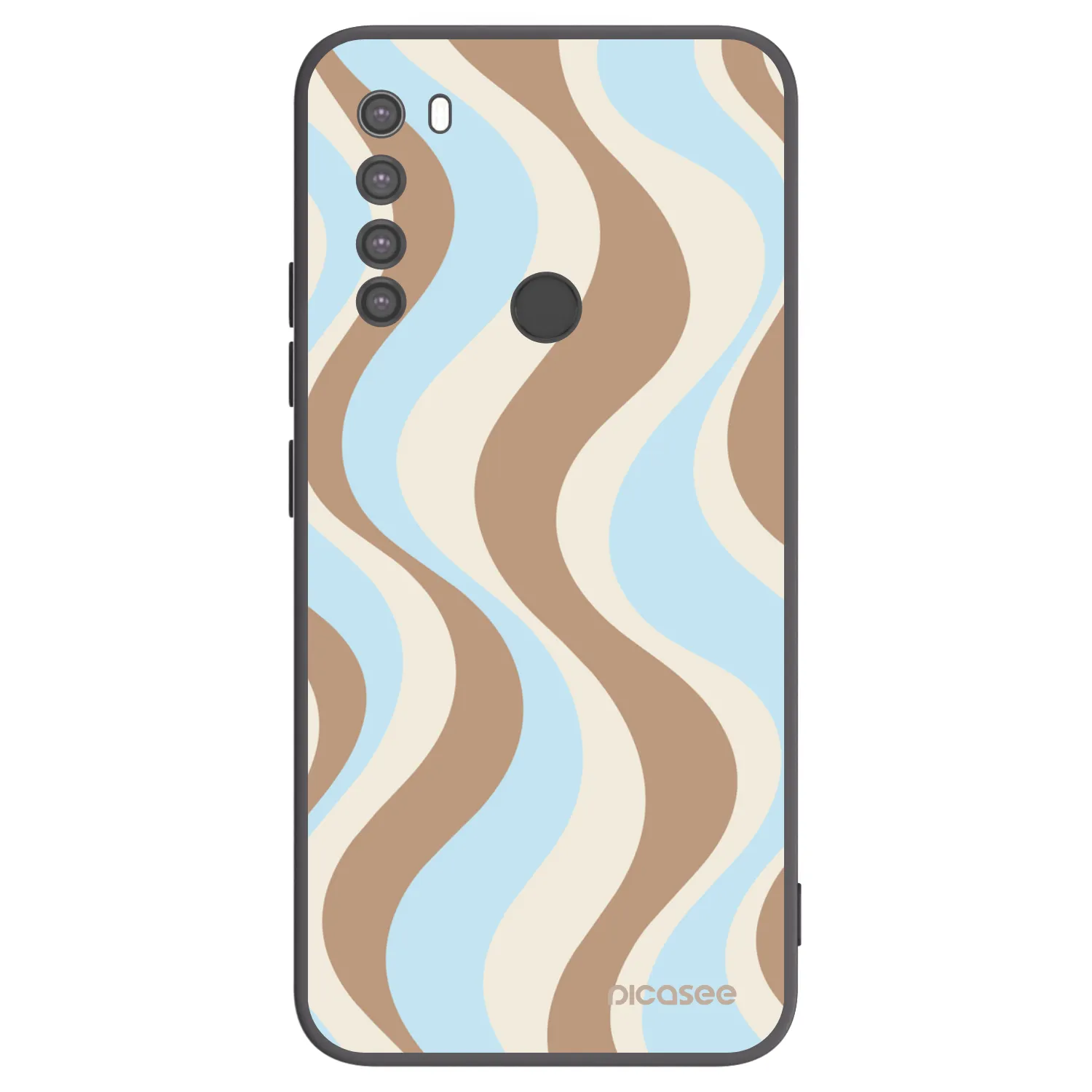 Picasee silikonový černý obal pro Xiaomi Redmi Note 8 - Abanico Days