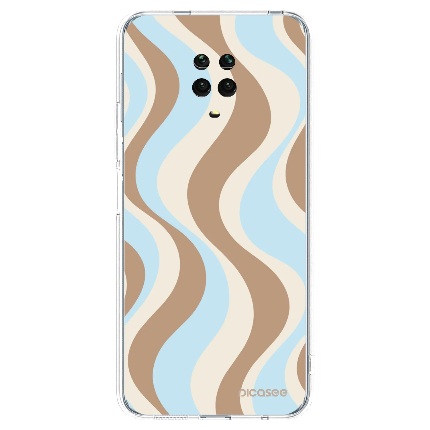 Picasee silikonový průhledný obal pro Xiaomi Redmi Note 9 Pro - Abanico Days