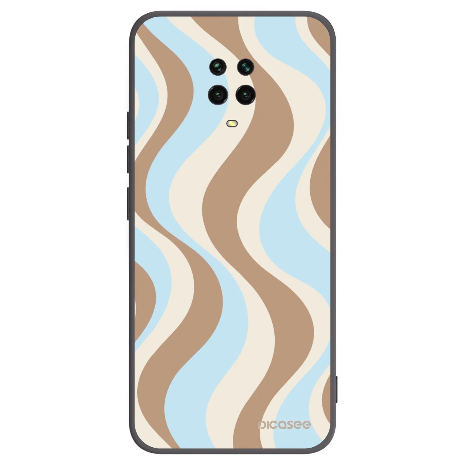 Picasee silikonový černý obal pro Xiaomi Redmi Note 9 Pro - Abanico Days