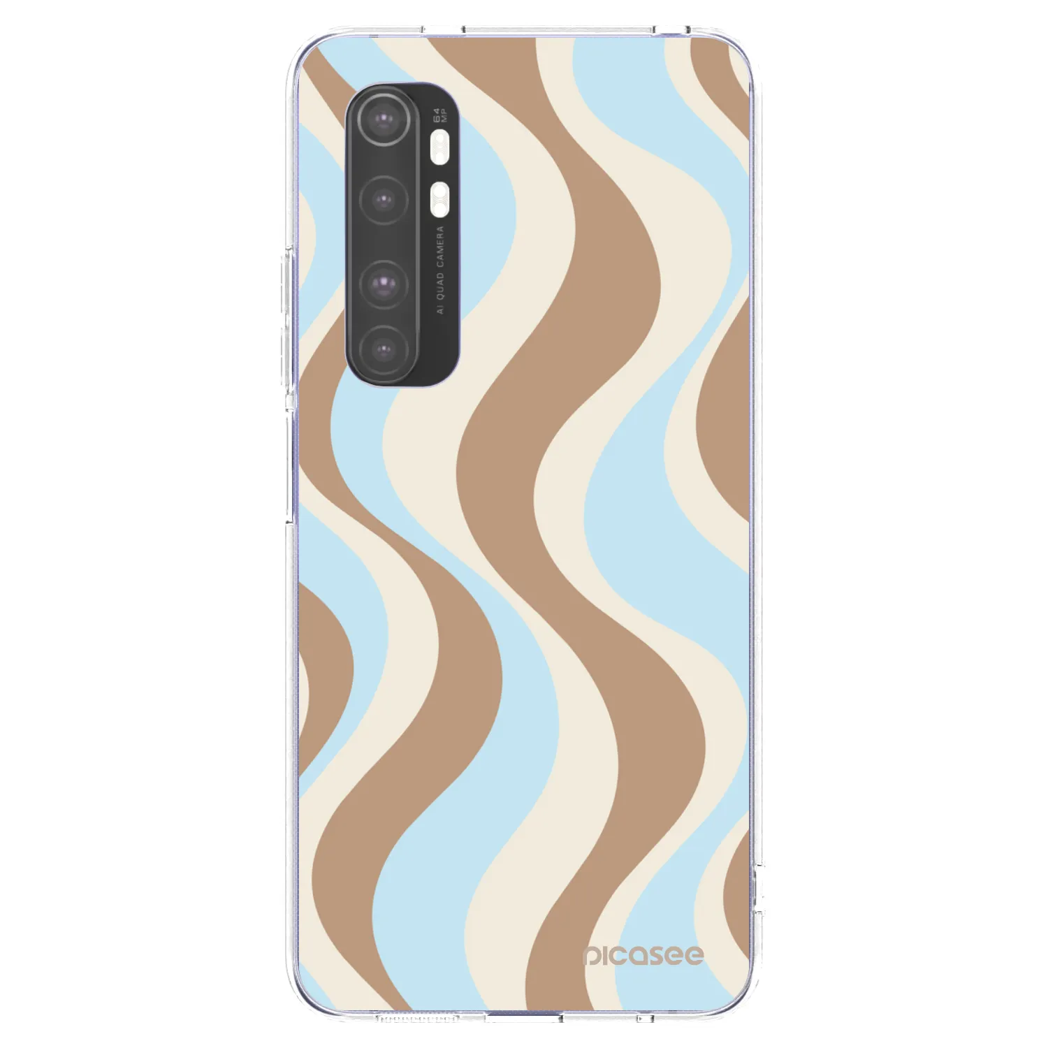 Picasee silikonový průhledný obal pro Xiaomi Mi Note 10 Lite - Abanico Days