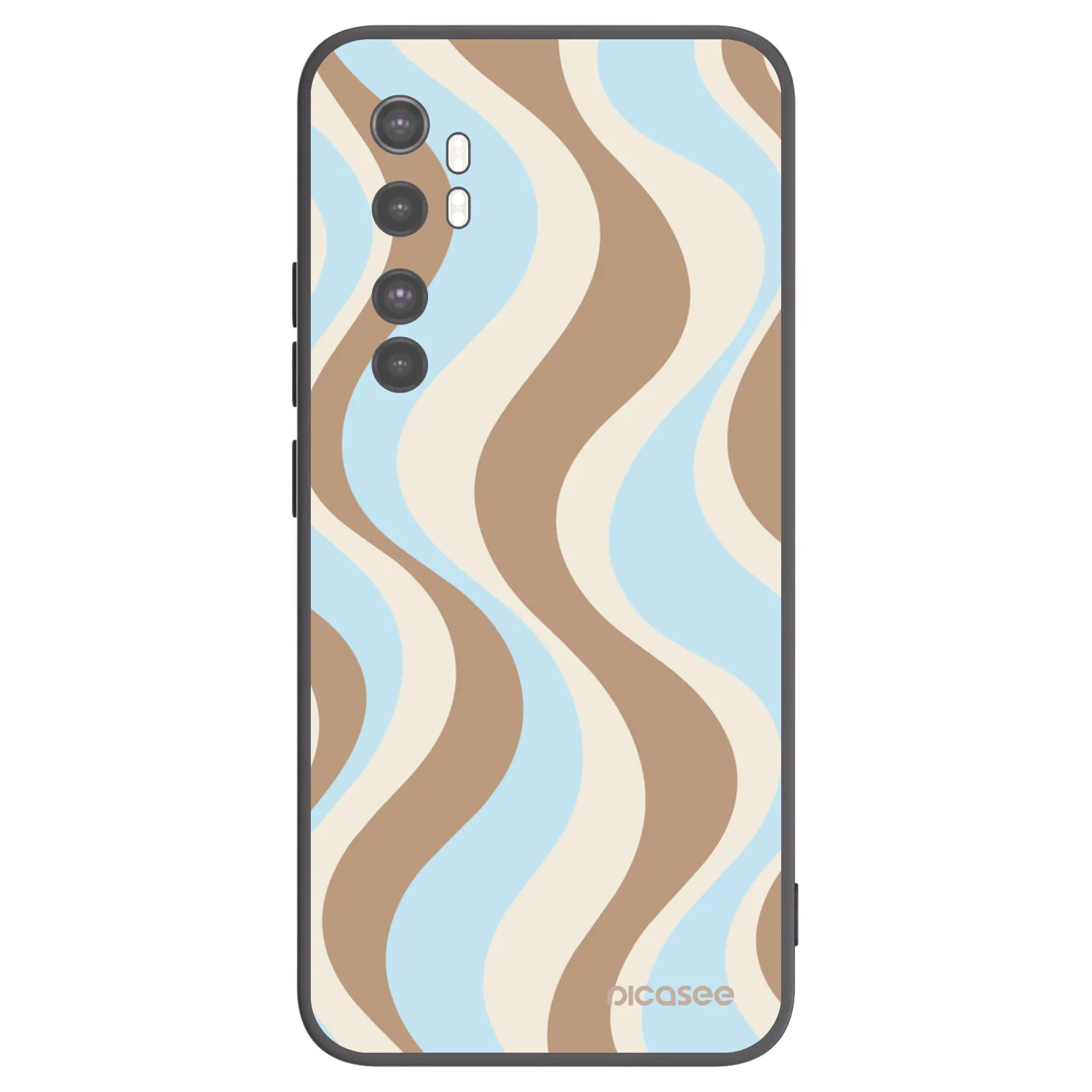 Picasee silikonový černý obal pro Xiaomi Mi Note 10 Lite - Abanico Days