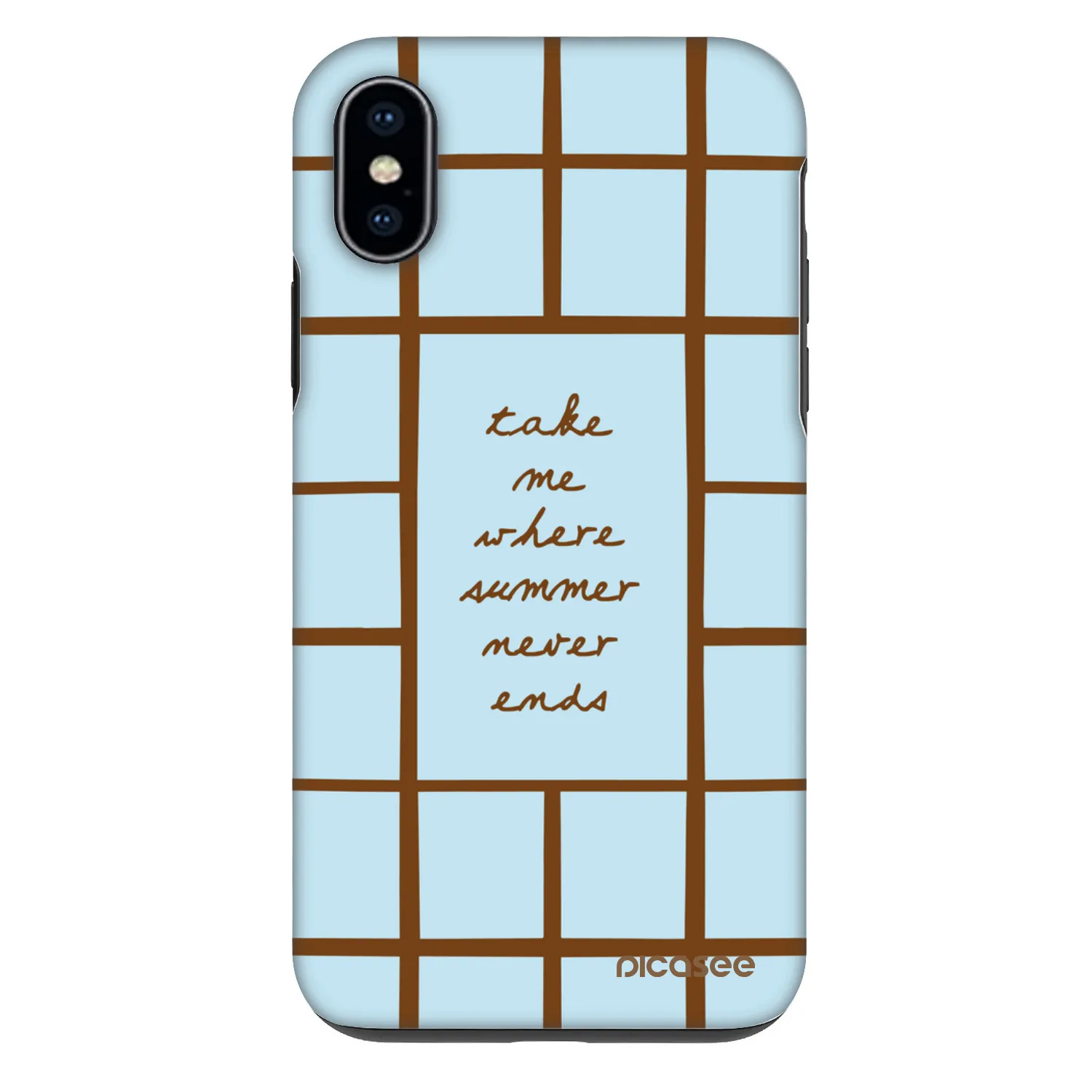 Picasee Fashion Case pro Apple iPhone X/XS - Shutter Season