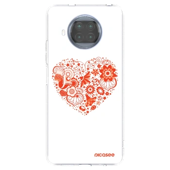 Picasee silikonový průhledný obal pro Xiaomi Mi 10T Lite - Velké srdce
