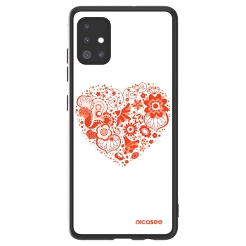Picasee ULTIMATE CASE pro Samsung Galaxy A51 A515F - Velké srdce