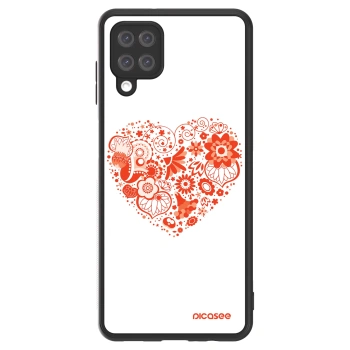 Picasee ULTIMATE CASE pro Samsung Galaxy A12 A125F - Velké srdce