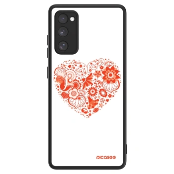 Picasee ULTIMATE CASE pro Samsung Galaxy S20 FE - Velké srdce