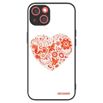 Picasee ULTIMATE CASE pro Apple iPhone 13 - Velké srdce