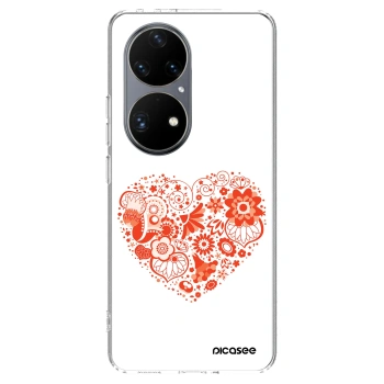 Obal pro Huawei P50 - Velké srdce