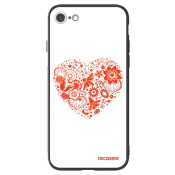 Picasee ULTIMATE CASE pro Apple iPhone SE 2022 - Velké srdce