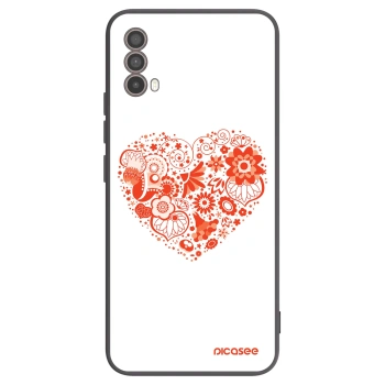 Obal pro Motorola Moto E40 - Velké srdce
