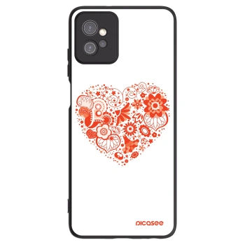 Obal pro Motorola Moto G32 - Velké srdce