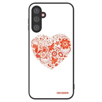 Picasee ULTIMATE CASE pro Samsung Galaxy A14 4G A145R - Velké srdce