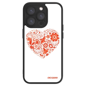 Picasee ULTIMATE CASE pro Apple iPhone 15 Pro - Velké srdce