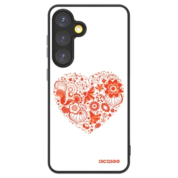 Picasee ULTIMATE CASE pro Samsung Galaxy S24 S921B 5G - Velké srdce