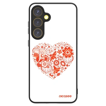 Picasee ULTIMATE CASE PowerShare pro Samsung Galaxy S24 FE S721B - Velké srdce