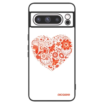 Picasee ULTIMATE CASE pro Google Pixel 8 Pro - Velké srdce