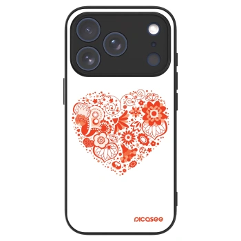 Picasee ULTIMATE CASE MagSafe pro Apple iPhone 17 Pro - Velké srdce