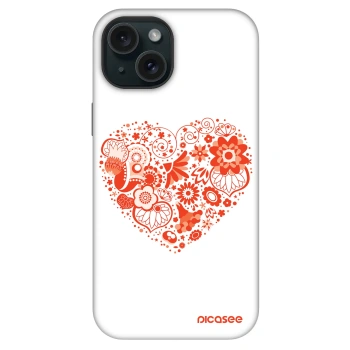 Picasee Fashion Case MagSafe Apple iPhone 15 - Velké srdce