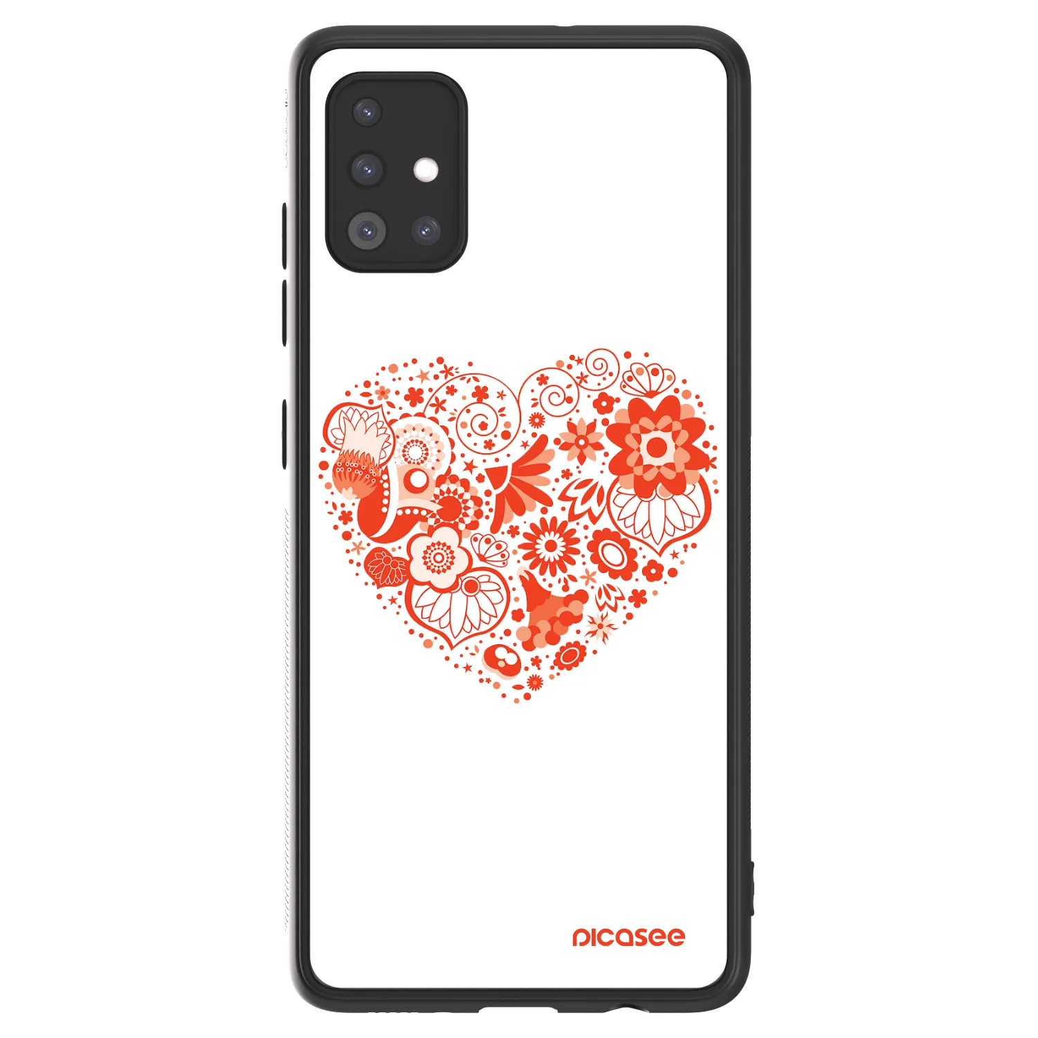 Picasee ULTIMATE CASE pro Samsung Galaxy A51 A515F - Velké srdce