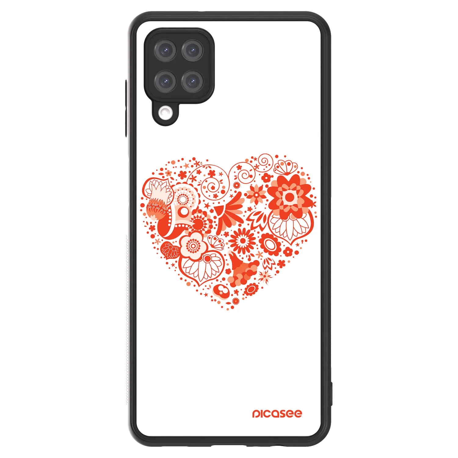 Picasee ULTIMATE CASE pro Samsung Galaxy A12 A125F - Velké srdce