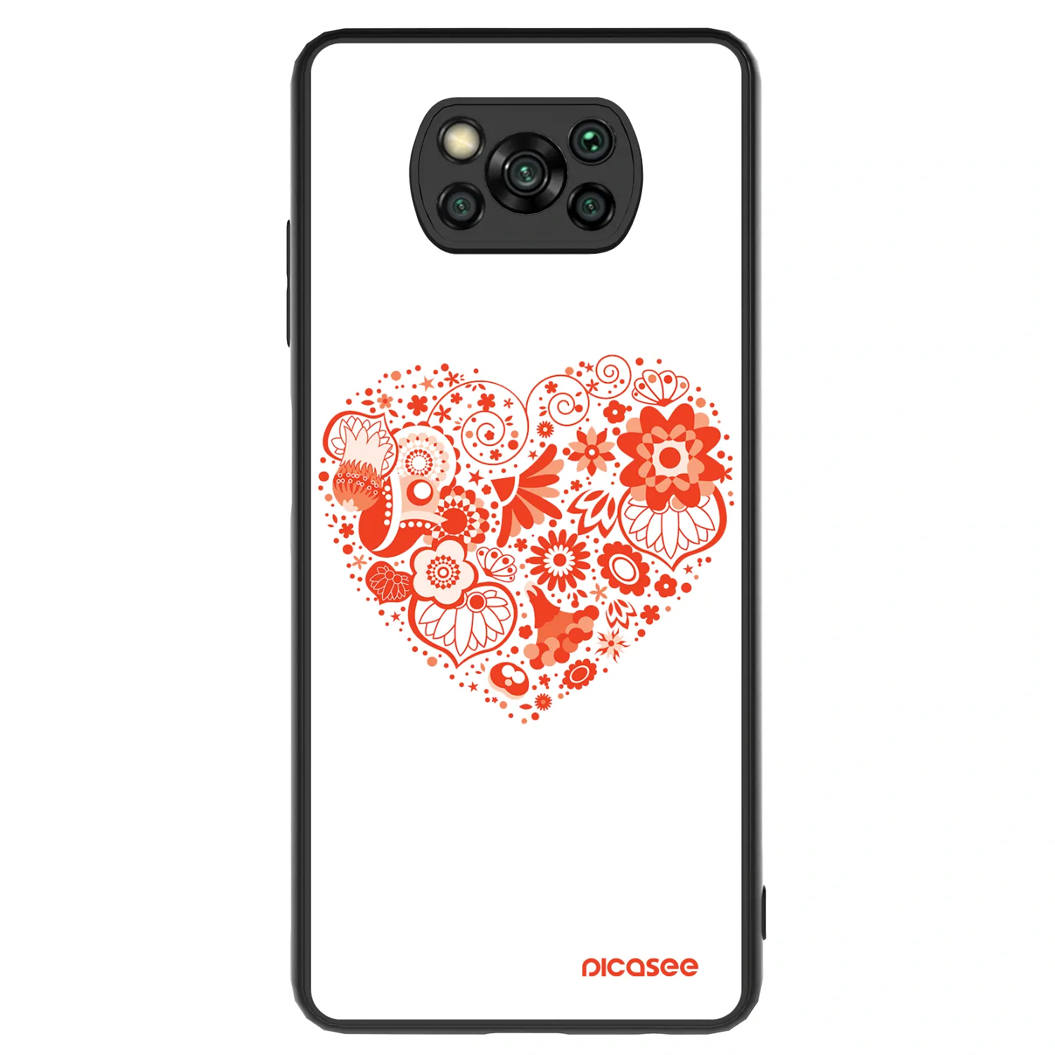 Picasee ULTIMATE CASE pro Xiaomi Poco X3 - Velké srdce