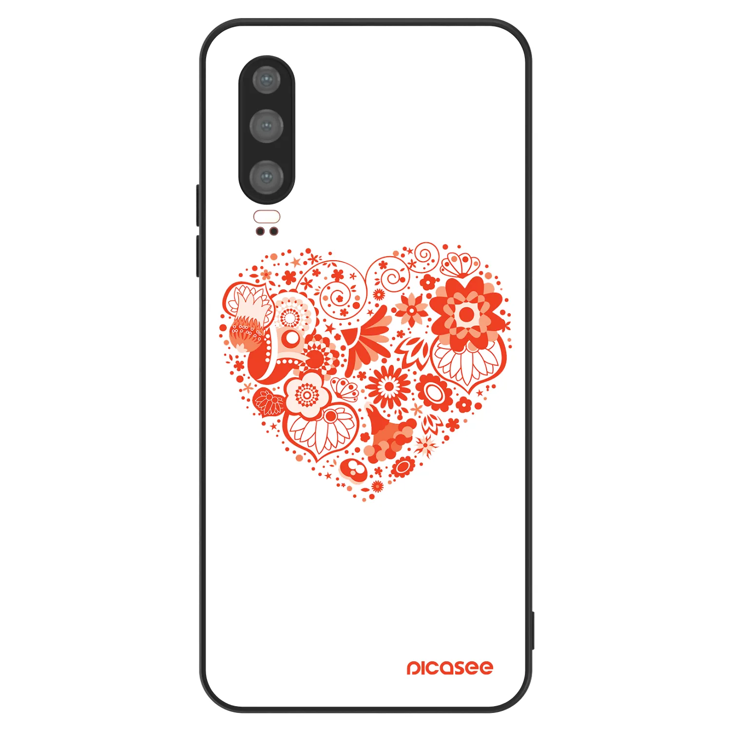 Picasee ULTIMATE CASE pro Huawei P30 - Velké srdce