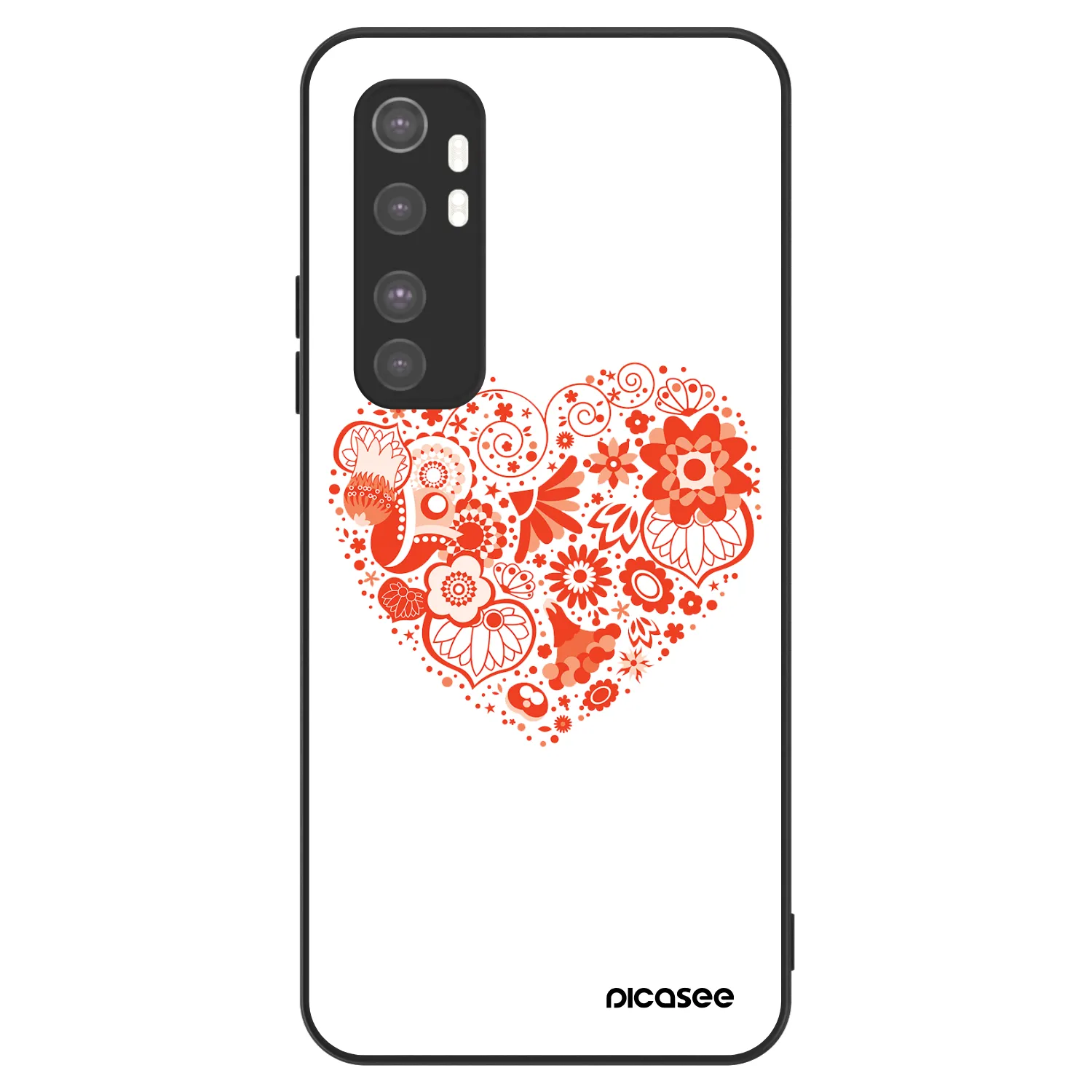 Picasee ULTIMATE CASE pro Xiaomi Mi Note 10 Lite - Velké srdce