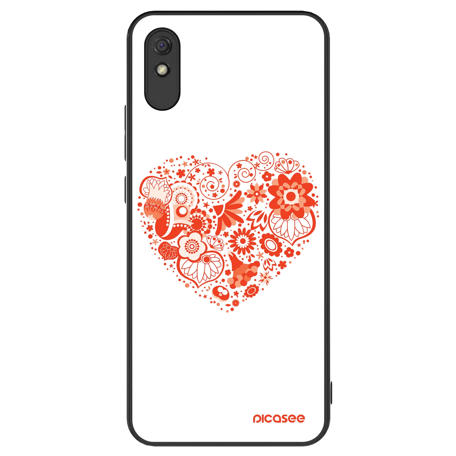 Picasee ULTIMATE CASE pro Xiaomi Redmi 9A - Velké srdce