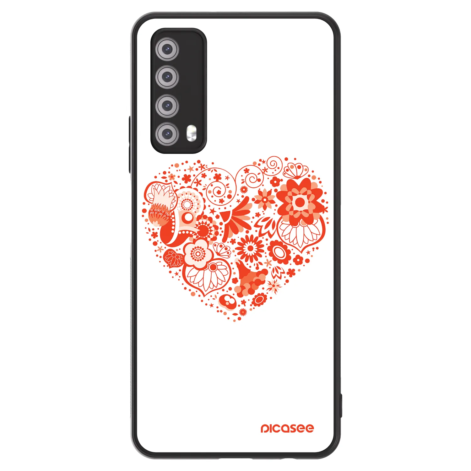 Picasee ULTIMATE CASE pro Huawei P Smart 2021 - Velké srdce